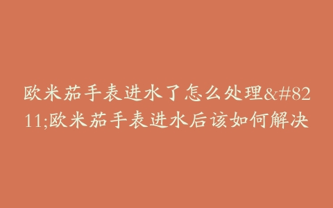 欧米茄手表进水了怎么处理--欧米茄手表进水后该如何解决
